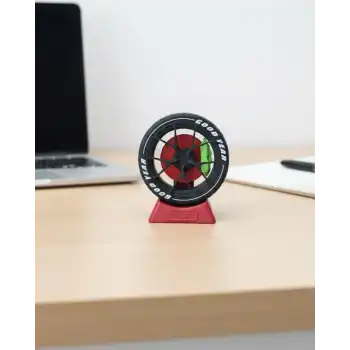 Otomobil Jant Görünümlü Ofis Masa Dekoru Hediye Seçeneği