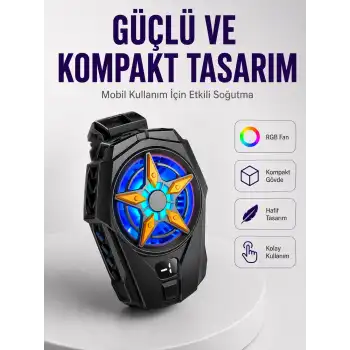 Yarı İletken Çipli Güçlü Telefon Soğutma Aleti Yeni Nesil