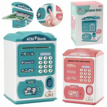 Parmak İzi ve Şifreli Elektronik ATM Kumbara