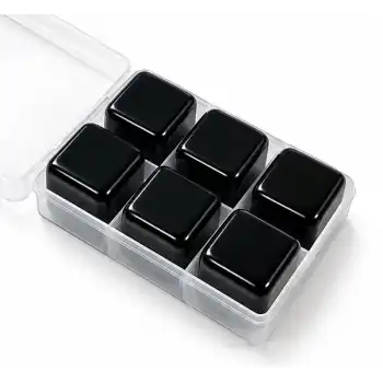 Paslanmaz Çelik Viski Taşı 6lı Set Alk5495