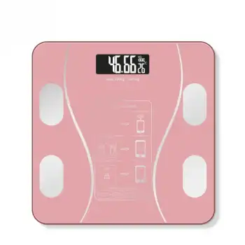 Pembe Renk Bluetooth Özellikli Akıllı Tartı
