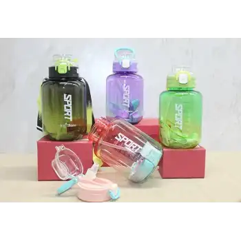 Pipetli Su Matarası 1100 Ml Bpa İçermez Alk4646