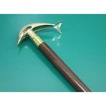 Pirinç Yunus Balıklı Baston