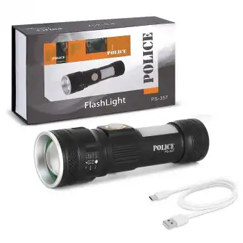 Police Ps-357 Şarjlı Şarjlı El Feneri