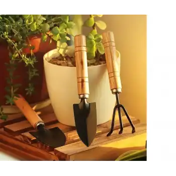 Portatif Kazma Kürek Tırmık Seti