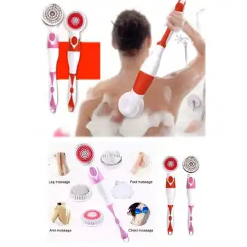 Pratik Bath Vücut Masaj ve Temizleme Duş Fırçası Seti