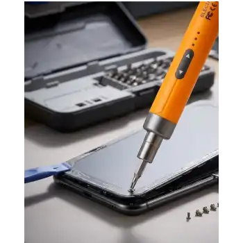 Profesyonel Elektrikli Tornavida Seti 600mAh Şarjlı 38 Parça Hassas Vida Seti