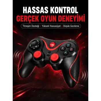 Profesyonel  Kablosuz Gamepad Çoklu Cihaz Desteği