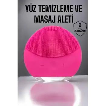 Profesyonel Yüz Temizleme Masaj Aleti Su Geçirmez, Kablosuz Şarj Özellikli Kolay Temizlenebilir