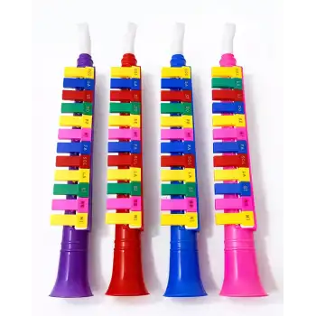 Renkli Plastik Melodika