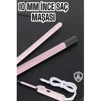 Saç Düzleştirici İnce Bukleler İyon Özelliği Taşınabilir Döner Kablo