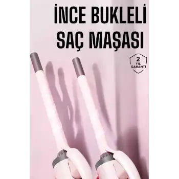 Saç Maşası 10MM İnce Bukle Taşınabilir Saç Kıvırma Çubuğu