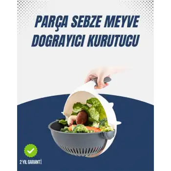 Sebze Doğrama ve Rendeleme İçin Pratik Mutfak Atı