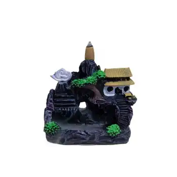 Seramik  Şelale Aromaterapi Geri Akışlı Tütsülük