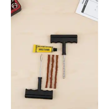 Servise Gerek Kalmadan Patlak Lastik Çözümü 6 Parça Set