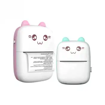 Sevimli Mini Taşınabilir Yazıcı Printer