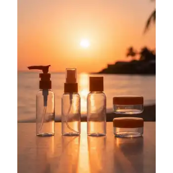 Seyahat Boy 5’li Kozmetik Dolum Seti 30 ml Sızdırmaz Tasarım