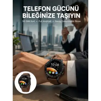 SIM Kartlı Akıllı Saat GPS WiFi Bluetooth Destekli Yeni Nesil