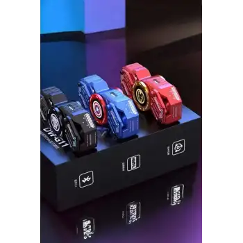 Stres Çarklı Bluetooth Kulaklık Kablosuz Kırmızı Yüksek Ses Kaliteli