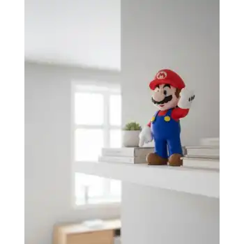 Süper Mario Figür Biblo Dekoratif Oyun Temalı Masa Süsü