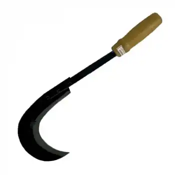 Sürmene Kırmızı Plastik Saplı Orak 43 Cm - Buğday Hasadı