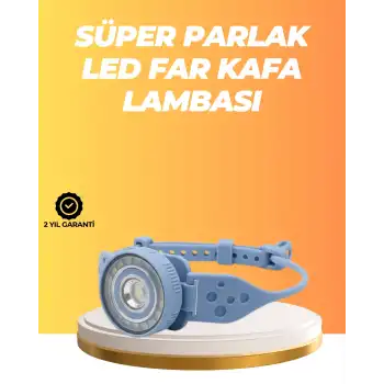 Suya Dayanıklı LED Kafa Lambası Outdoor Kullanım