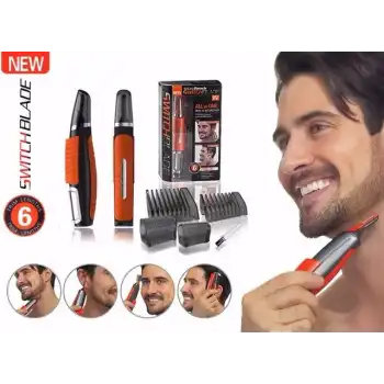 Switch Bladies Profesyonel 6 Parça Pilli Tıraş Makinesi