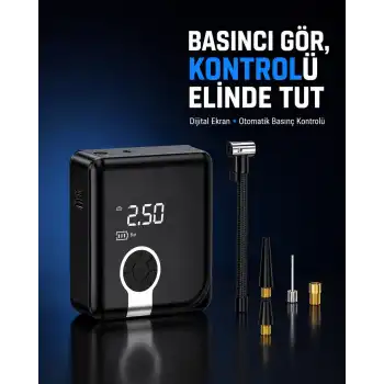 Taşınabilir Diyafram Tip Kompresör Yüksek Basınç Kapasiteli