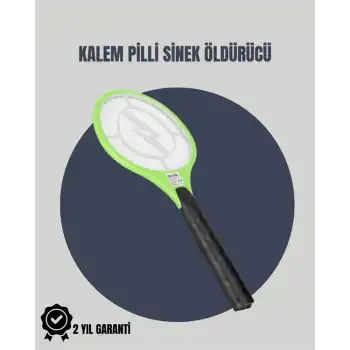 Taşınabilir Elektronik Sinek Swatter – Kimyasal İçermeyen, Ergonomik Tasarım