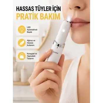 Taşınabilir Yüz Epilatörü Pürüzsüz ve Konforlu Epilasyon