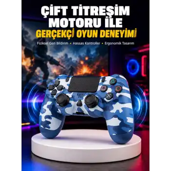 Titreşim Motorlu Oyun Kolu – Gerçekçi Geri Bildirim ve Etkileşim