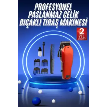 Unısex Tıraş Makinesi Lazer Öncesi Kısaltma Paslanmaz Çelik