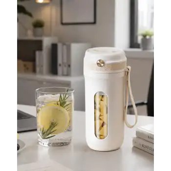 USB Şarjlı Mini Smoothie Blender Pratik Meyve Karıştırıcı 350 ML