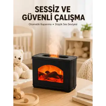 USB Ultrasonik Hava Nemlendirici Ayarlanabilir Sis ve Aromaterapi Özellikli