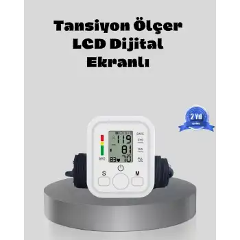 Üst Koldan Ölçüm Dijital Tansiyon Aleti – IHB Aritmi Uyarılı ve Çift Hafızalı