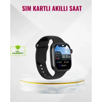 Uyku Takipli GPS’li SIM Kart Destekli Akıllı Saat