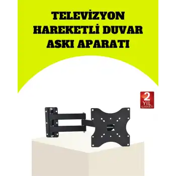 VESA Uyumlu Hareketli TV Askı Atı Kolay Montaj