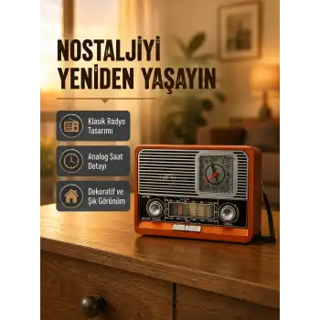 Vintage Radyo – Nostaljik Tasarım ve Modern Teknoloji Bir Arada