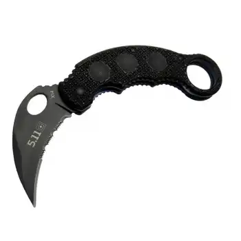 X14 5.11 Siyah Karambit Koleksiyon Çakı 16 Cm - Plastik Sap