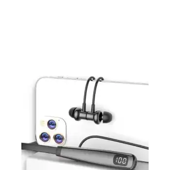 Y12 KABLOLU KULAKİÇİ SİLİKONLU BLUETOOTH KULAKLIK