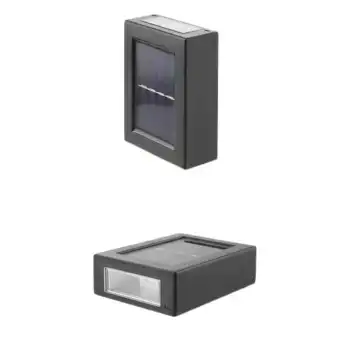 Yeni Model Solar Çift Taraflı Duvar Lambası Dekoratif Duvar Lambası