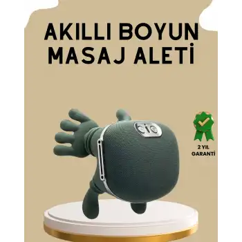 Yeni Nesil Kablosuz Boyun ve Omuz Masaj Aleti Taşınabilir