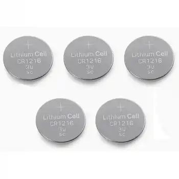 Yuma Cr1216 Süper Lityum 3v 5’li Kart Düğme Pil