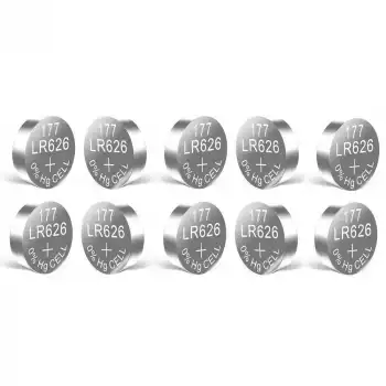 Yuma Lr66 Ag4 377 Sr626 1.5v Alkalin Saat Pili 10 Adet