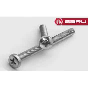 Yuvarlak Yıldız Başlı Ysb Civata M5x70 - 10 Adet