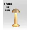 %100 Kademeli Ayarlanabilir Işık – USB Şarjlı Masa Lambası