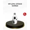 1080P WiFi Ampul Kamera Uzaktan Erişimli Hareket Sensörlü Gece Görüşlü