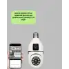 1080P WiFi Ampul Kamerası