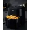 1360W Güçlü 4 Litre Kapasiteli Dokunmatik Cam Hazneli Airfryer