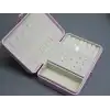 16x11 cm Deri Kaplamalı Makyaj Ve Takı Kutusu